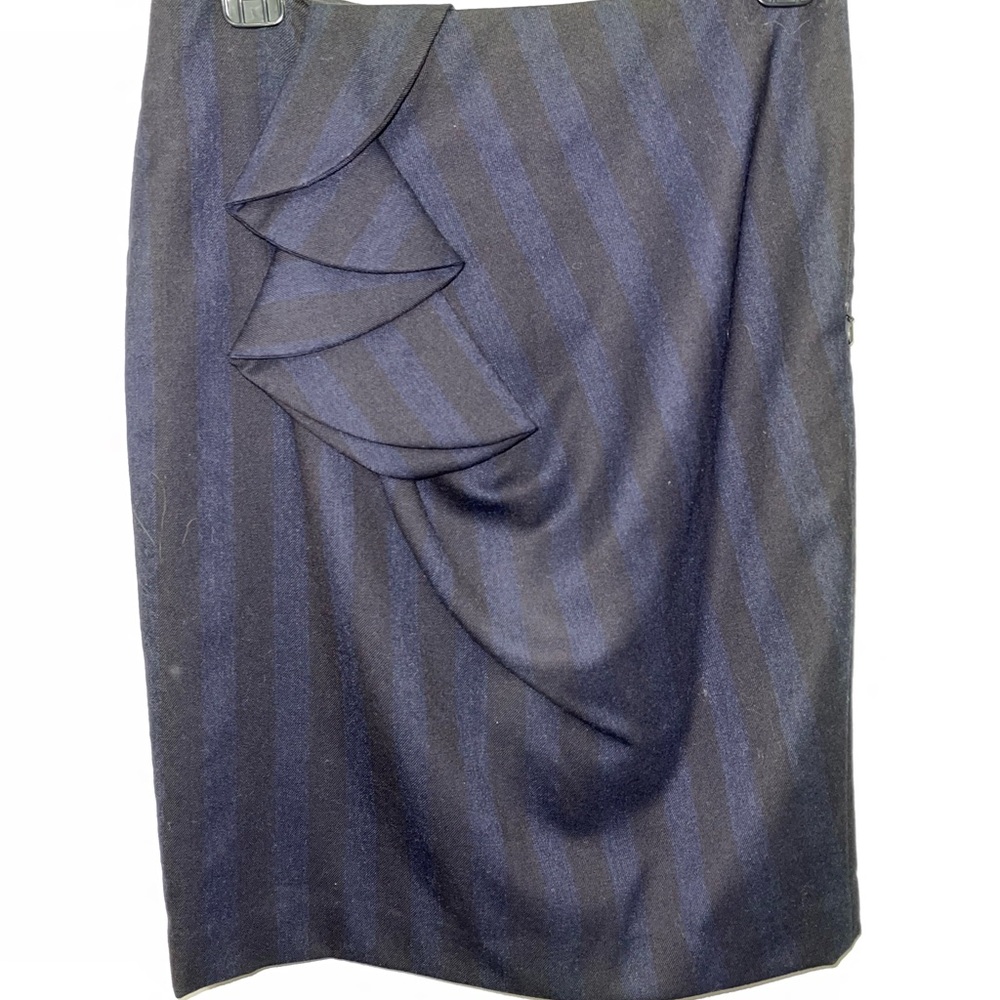 Black and navy blue skirt